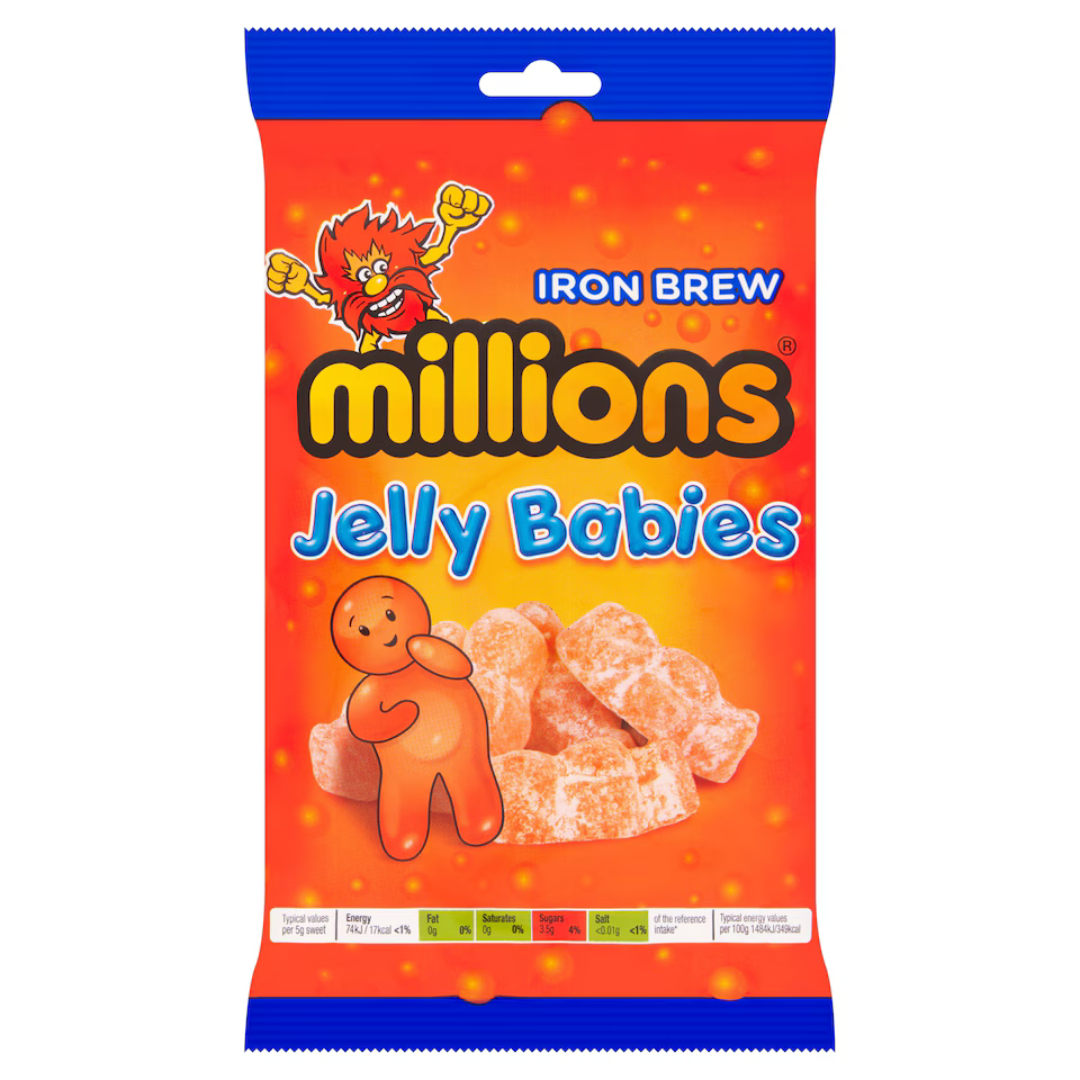 Millions Iron Brew Jelly Babies