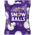 Cadbury Chocolate Mini Snowballs (74g)
