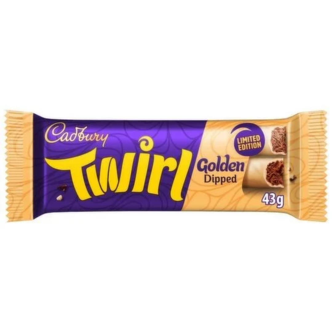 Cadbury Twirl Golden Dipped 43g