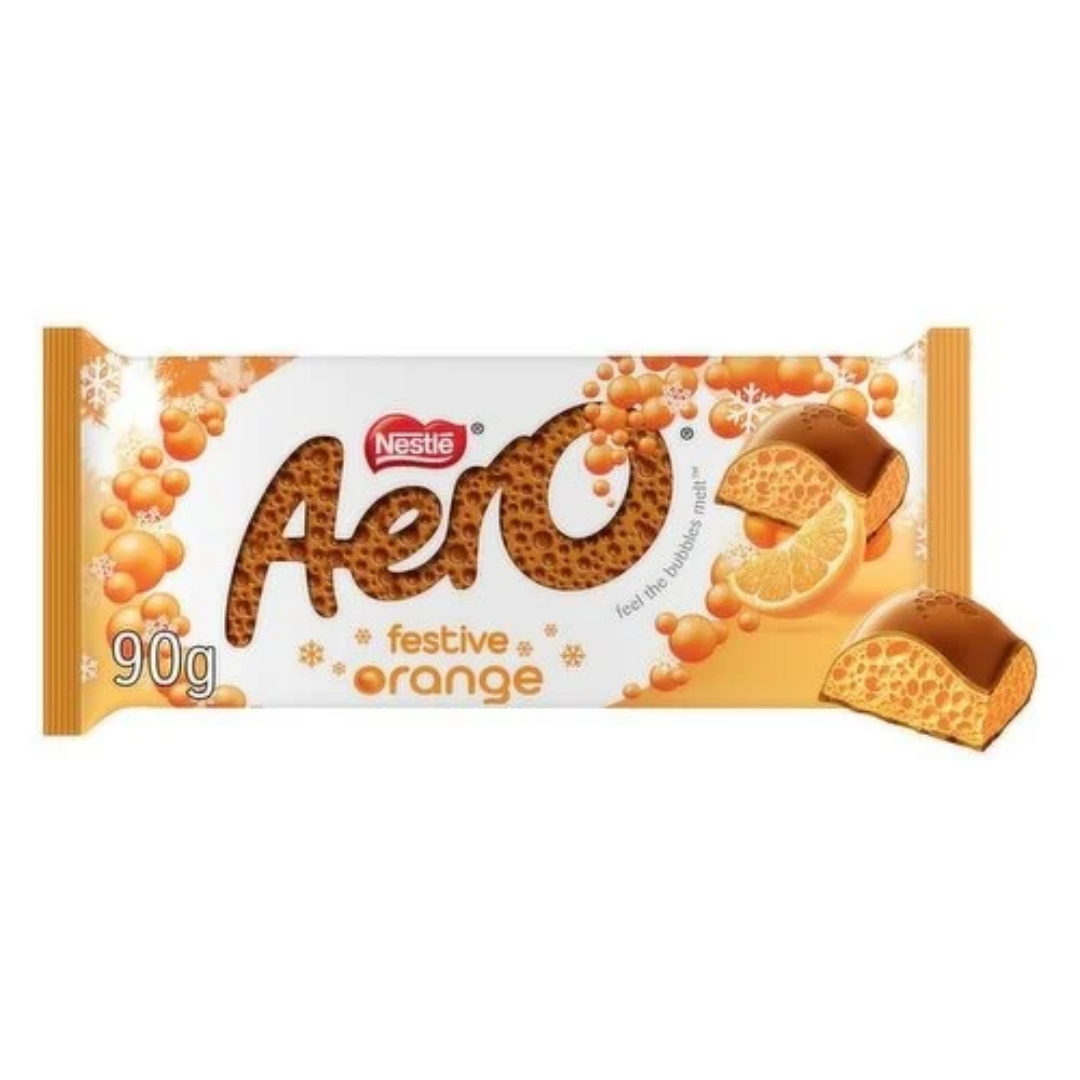 Aero Festive Orange Chocolate Sharing Bar 90g