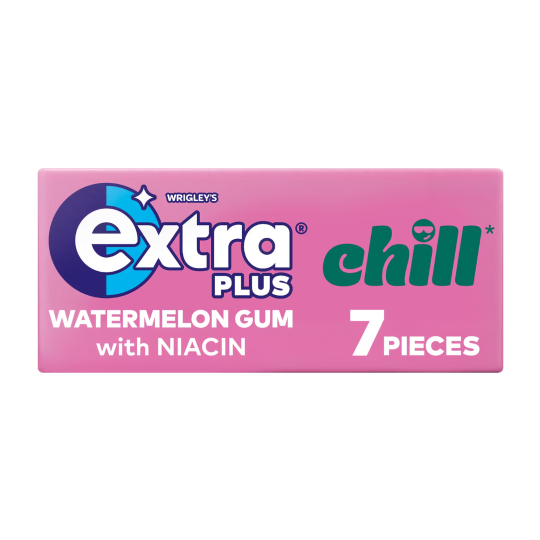 Extra Plus Chill Watermelon Chewing Gum 7pc