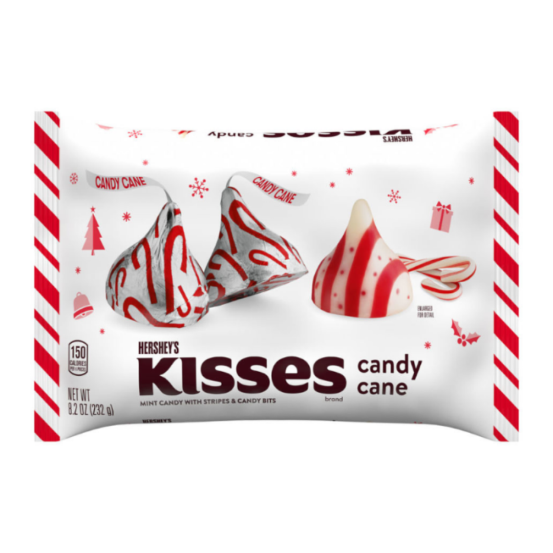 Hershey's Kisses Candy Cane 232g