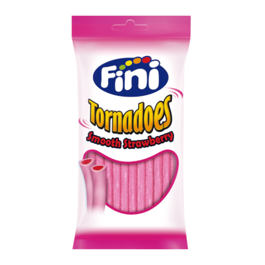 Fini Tornadoes Smooth Strawberry 160G