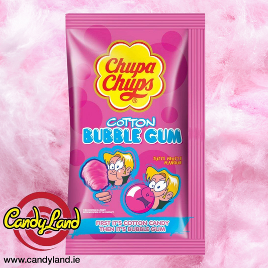 Chupa Chups Cotton Candy Bubble Gum 11g