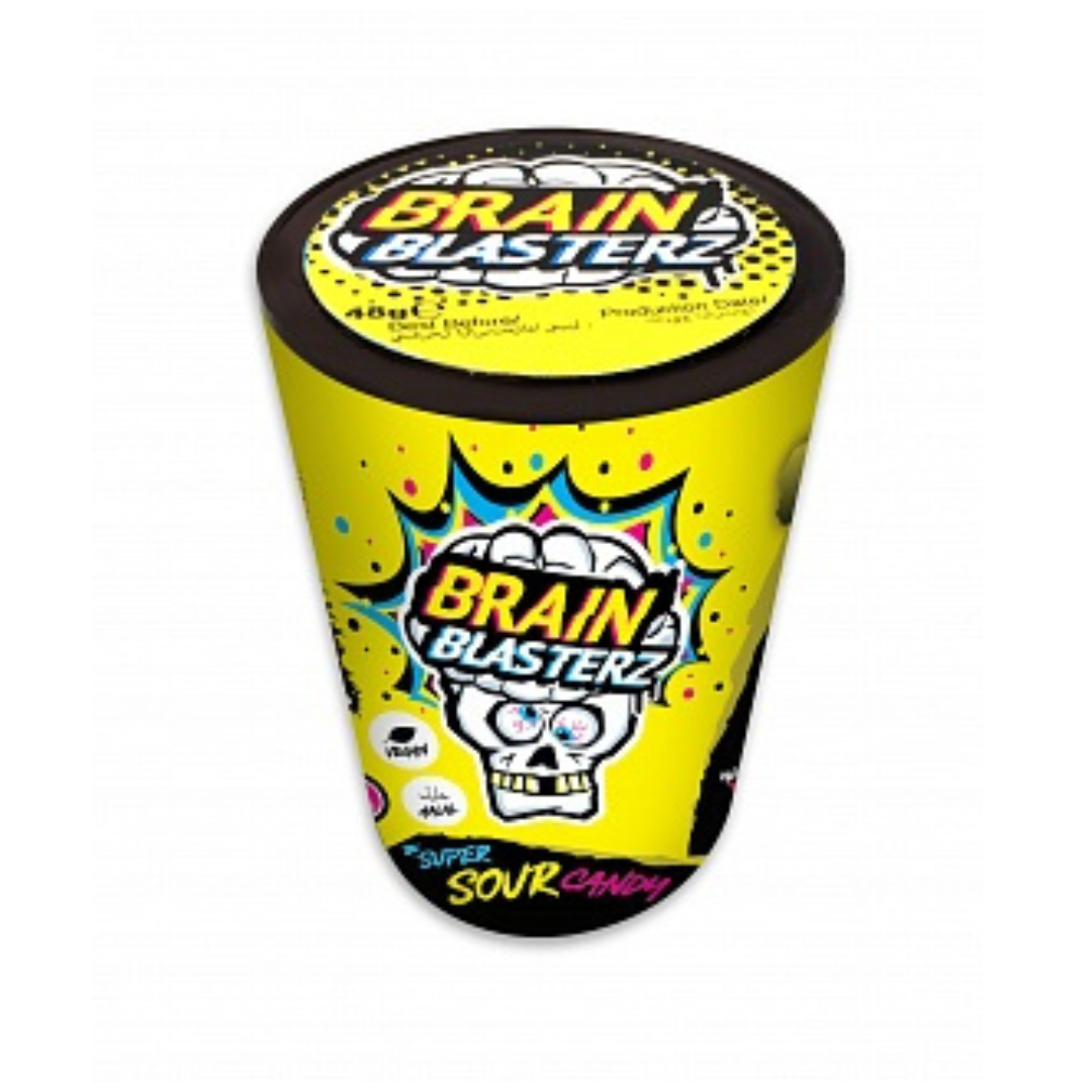 Brain Blasterz Super Sour Candy Tub (38g)