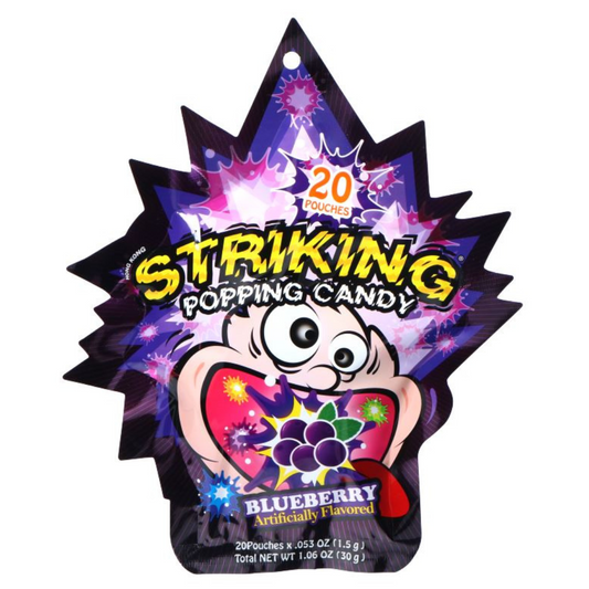 Striking Popping Candy Blueberry