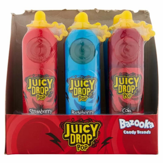Bazooka Juicy Drop Pop - Single Unit - Flavours Vary