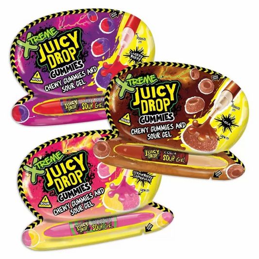 Bazooka Juicy Drop Gummies EXTREME - Single Unit - Flavours Vary