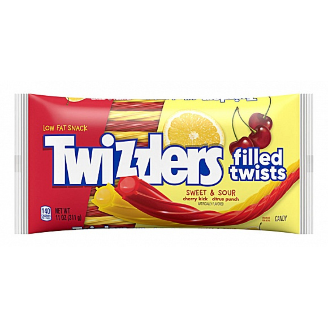 Twizzlers Filled Twists Sweet & Sour (312g)