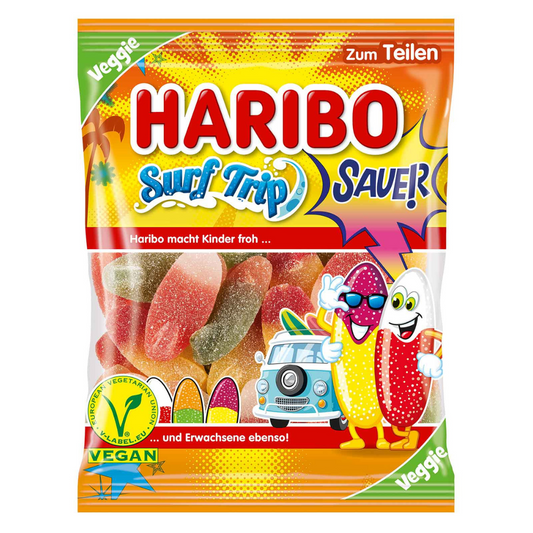 Haribo Surf Trip sour veggie 175g