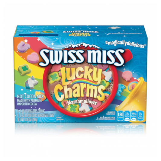 Swiss Miss Hot Cocoa Mix with Lucky Charms 6-Pack (260g)