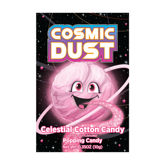 Cosmic Dust Celestial Cotton Candy Popping Candy 0.35oz (10g)