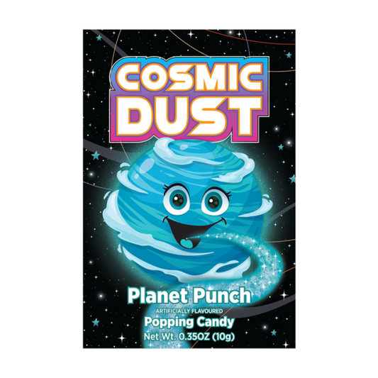 Cosmic Dust Planet Punch Popping Candy 0.35oz (10g)