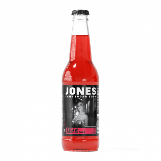 Jones Soda - Strawberry Lime Soda 355ml