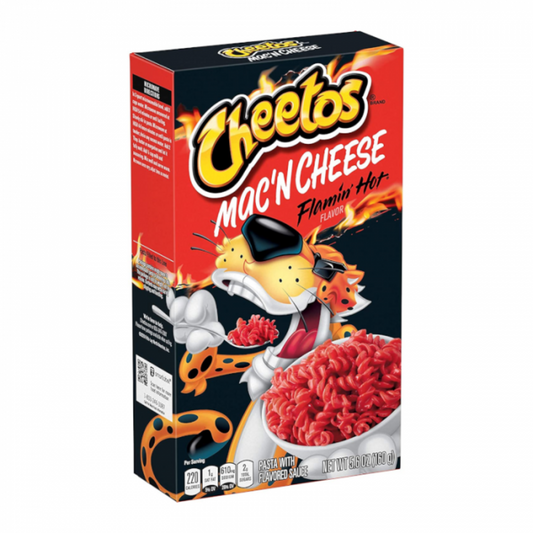 Cheetos Flamin' Hot Mac 'n Cheese Box 5.6oz (160g)