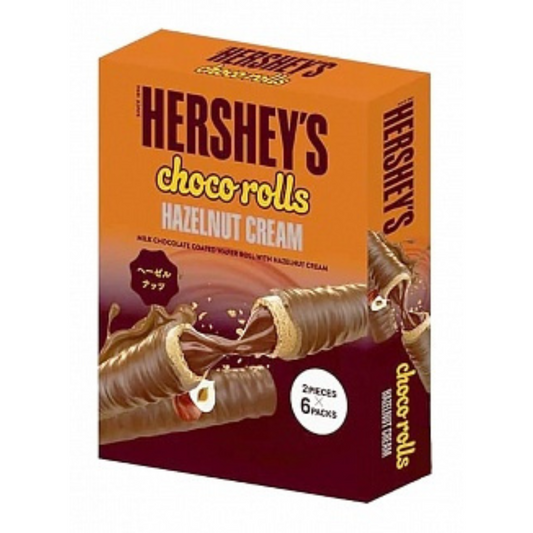 Hershey's Choco-Rolls Hazelnut Cream 6 Pack (108g)