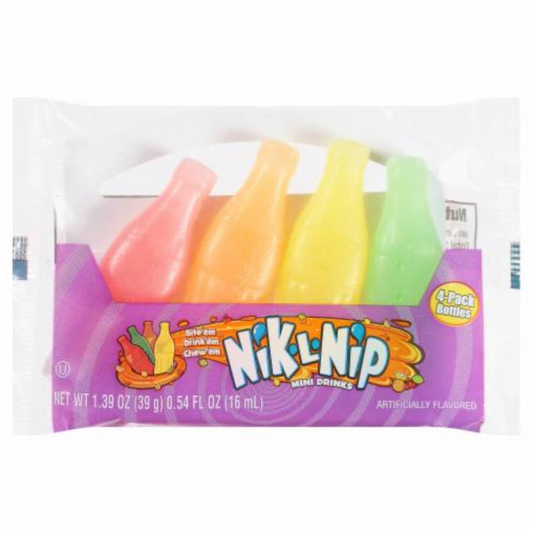Nik-L-Nip Candy Wax Bottles
