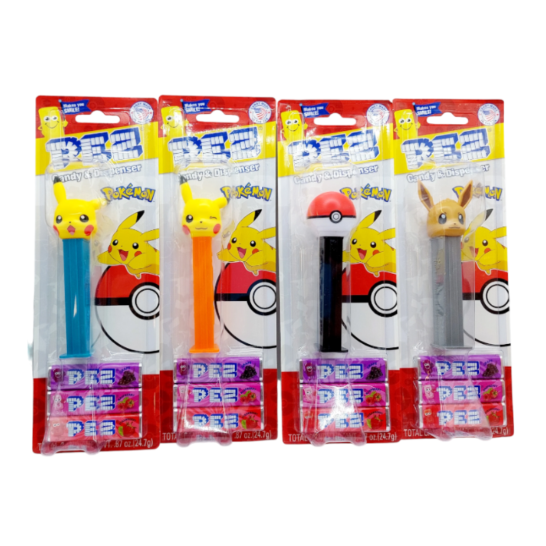 PEZ Pokemon Blister Pack - Single Unit - Types Vary