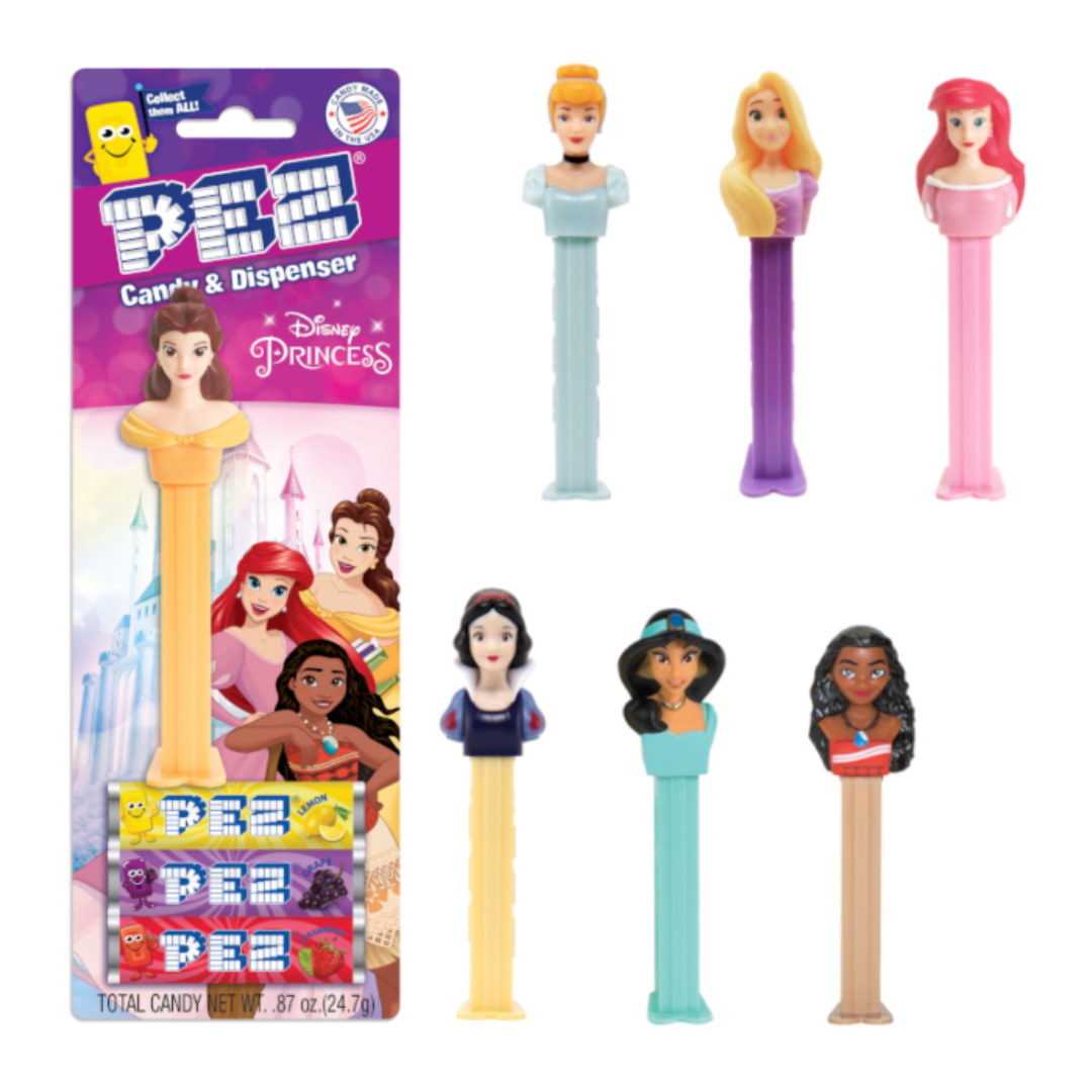 PEZ Disney Princesses Blister Pack - Single Unit - Types Vary
