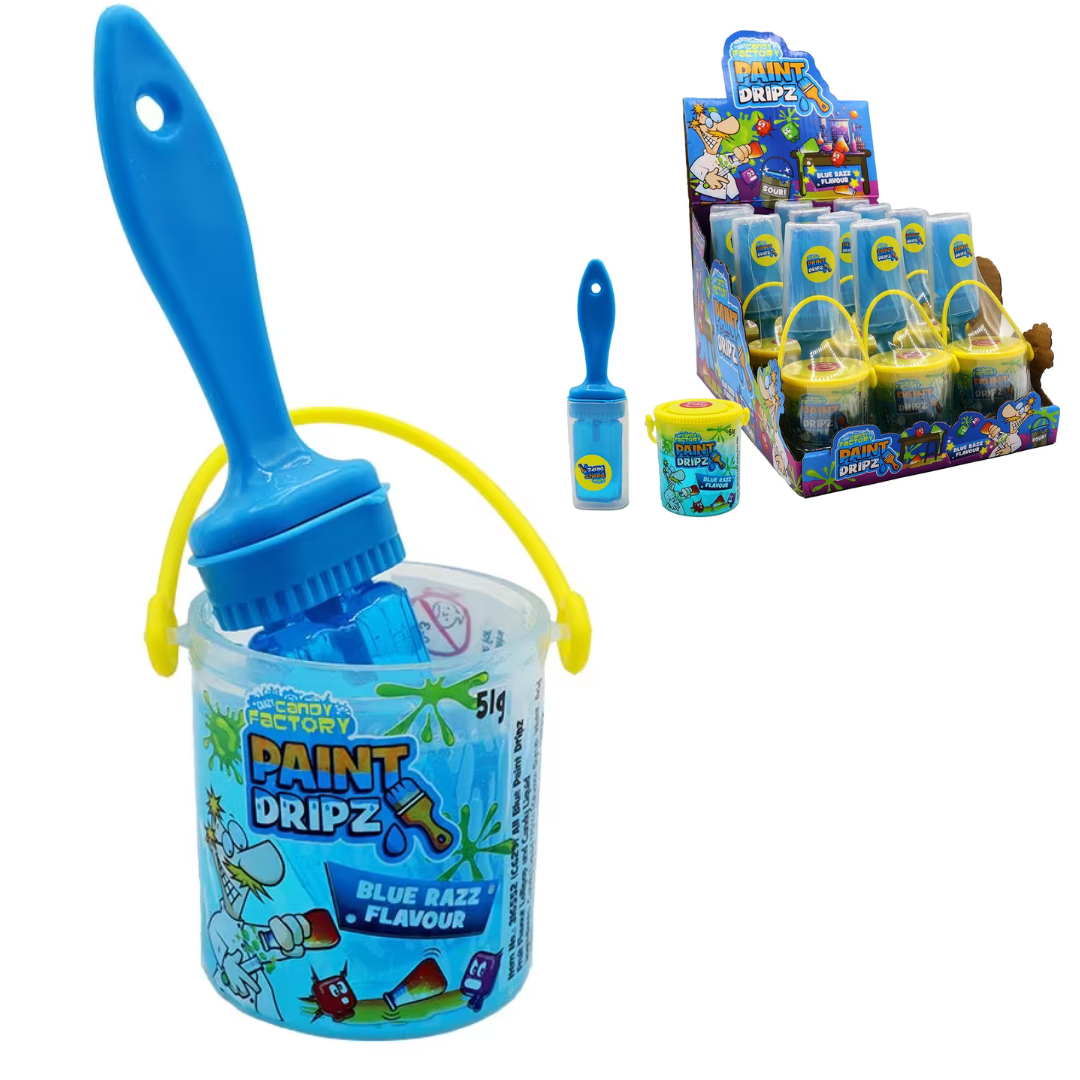 Crazy Candy Factory Blue Razz Paint Dripz 51g