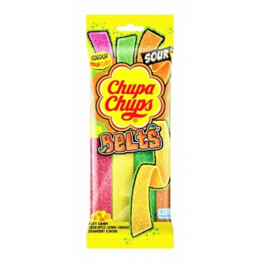 Chupa Chups Sour Belts Mixed (90g)