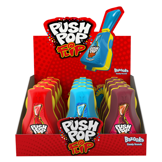 Bazooka Push Pop Flip - SINGLE UNIT