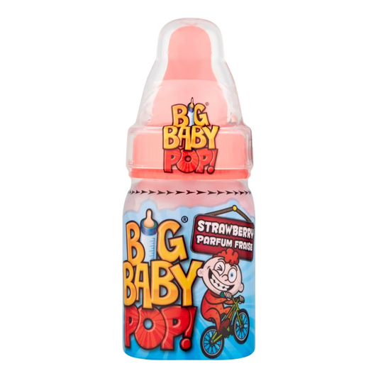 Bazooka Big Baby Pop Lollipop with Dipping Powder 32g - Flavours Vary