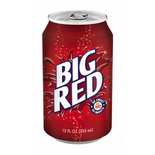 Big Red Soda (355ml) - Includes 15c DRS