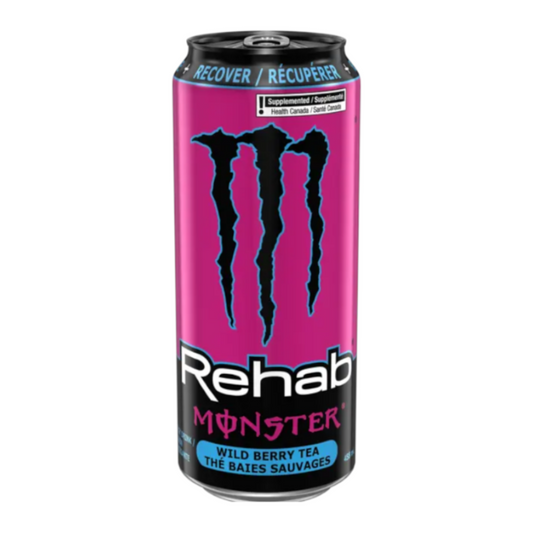 Monster Rehab Wild Berry Tea 458ml includes 15c DRS Fee