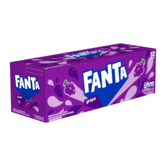 Fanta Grape (12 x 355ml) (Includes €1.80 DRS Fee)
