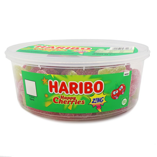 Haribo Happy Cherries Zing Tub 690g
