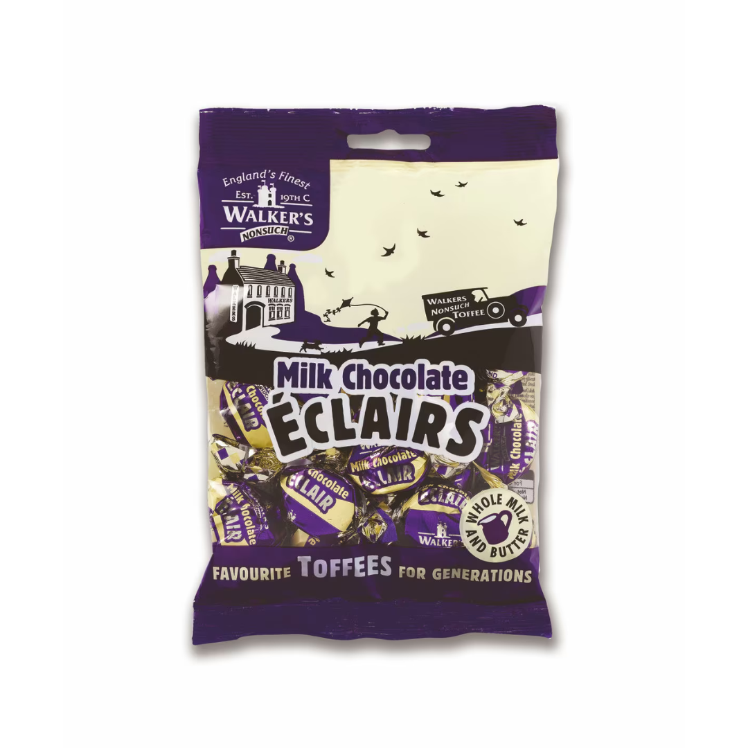 Walker's Nonsuch Milk Chocolate Eclairs 150g
