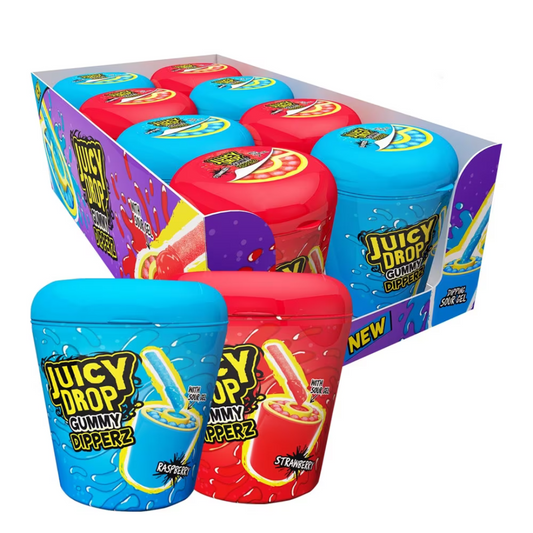 Bazooka Juicy Drop Gummy Dipperz 96g - SINGLE UNIT