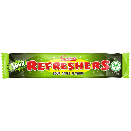 Swizzels Refreshers Sour Apple Flavour Chew Bar 18g