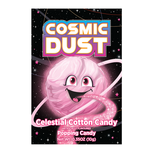 Cosmic Dust Celestial Cotton Candy Popping Candy 0.35oz (10g)