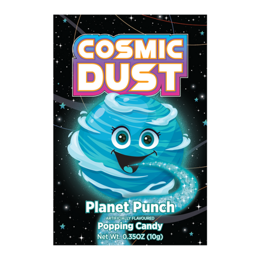 Cosmic Dust Planet Punch Popping Candy 0.35oz (10g)
