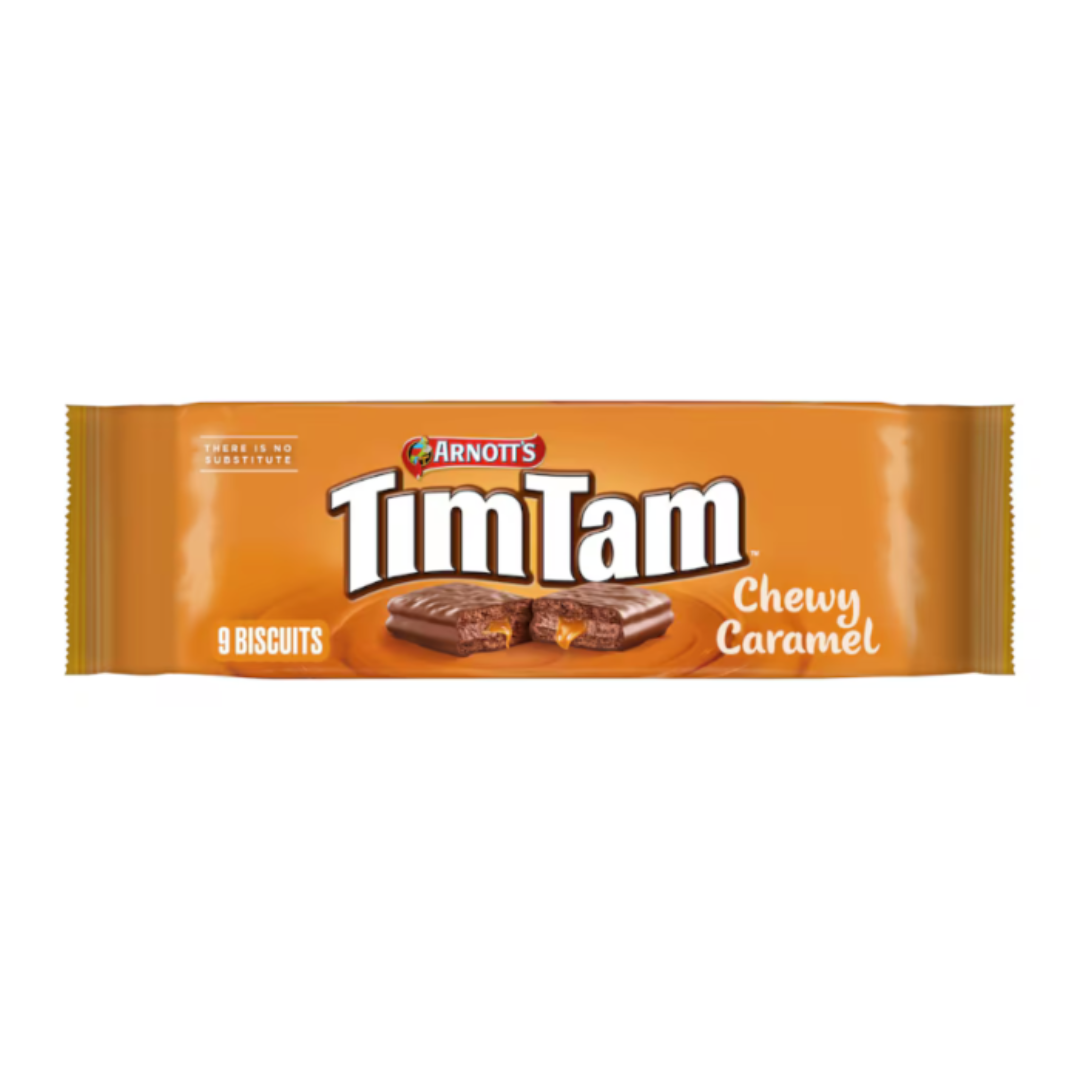 Tim Tam Chewy Caramel Biscuits 175g