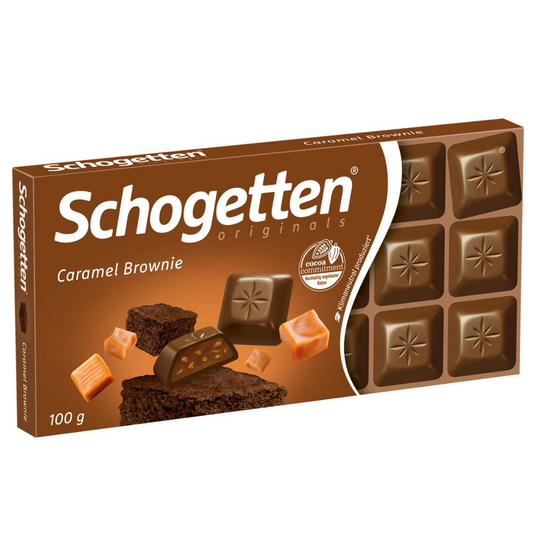 Schogetten Caramel Brownie 100g
