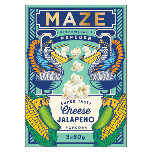 Maze Popcorn Jalapeno Cheddar (240G)