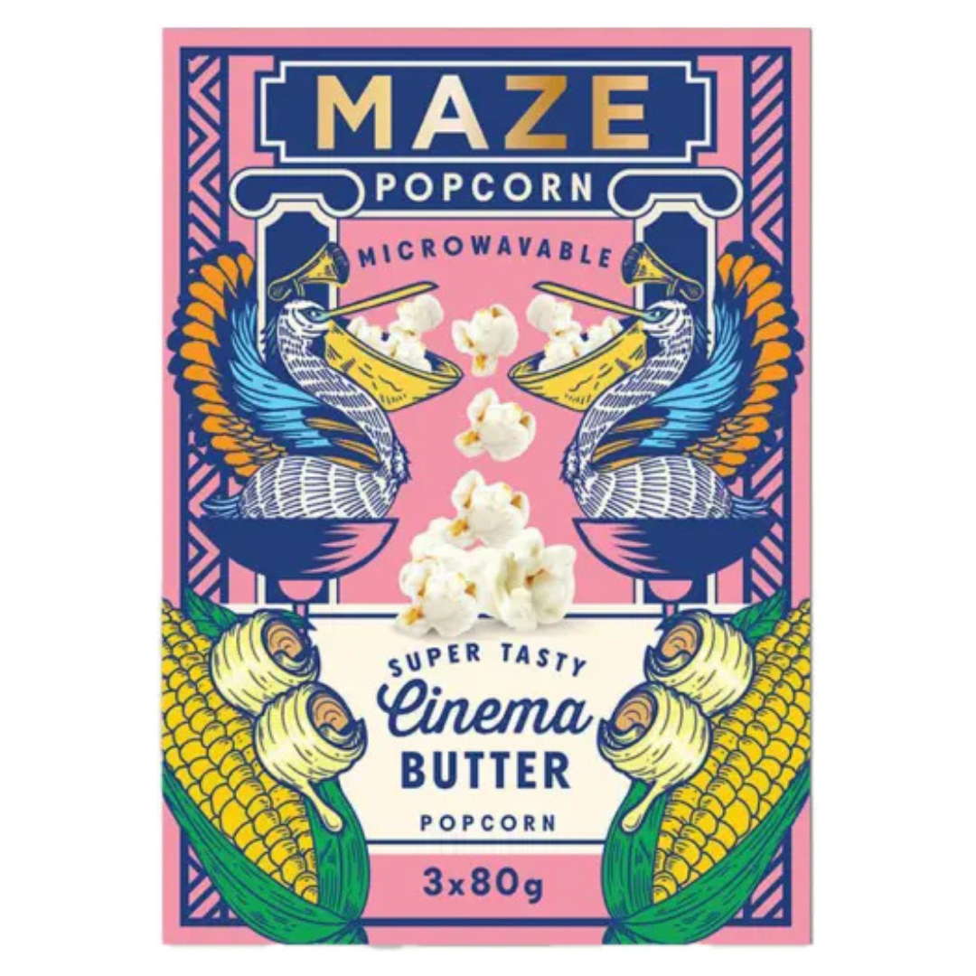 Maze Popcorn Cinema Butter 240G