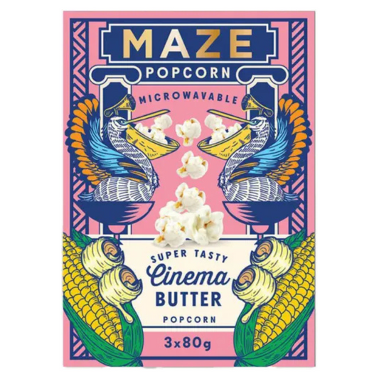 Maze Popcorn Cinema Butter 240G
