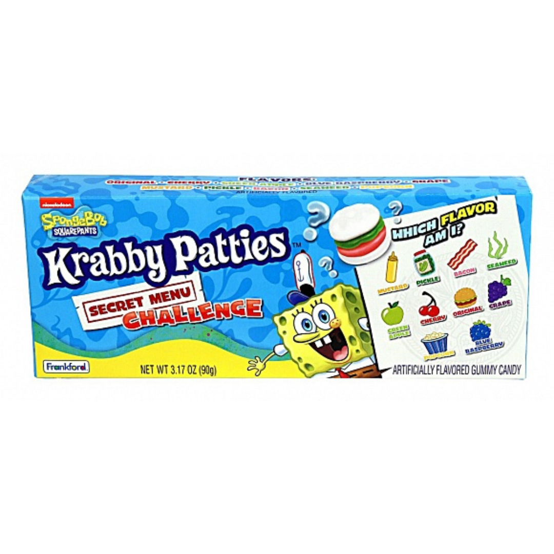 Spongebob Squarepants Krabby Patties Secret Menu Challenge (90g)