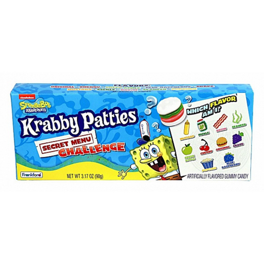 Spongebob Squarepants Krabby Patties Secret Menu Challenge (90g)