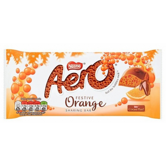 Nestle Aero Orange Festive Sharing Bar (90g)