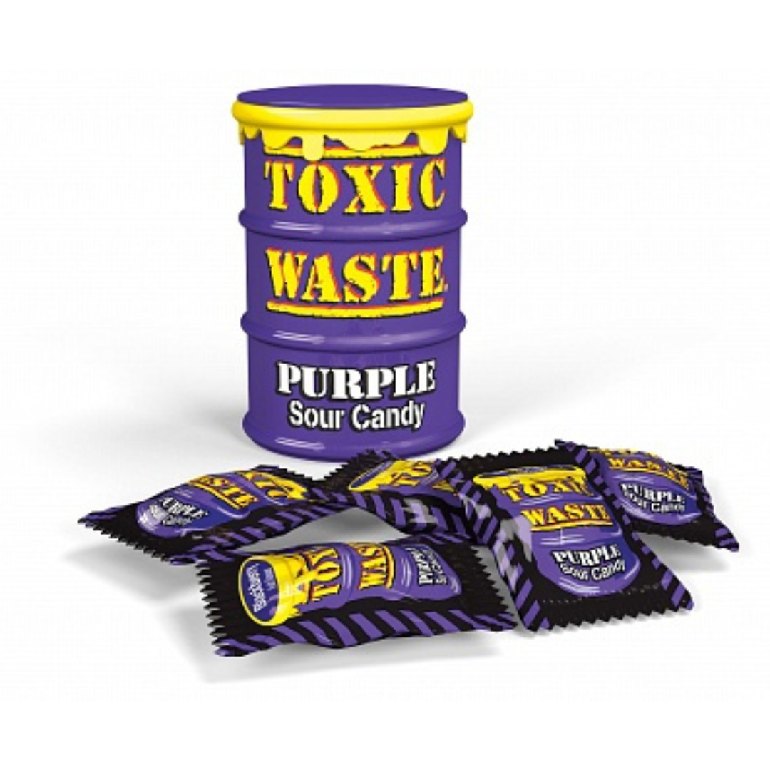 Toxic Waste Sour Candy Drum Purple (42g)
