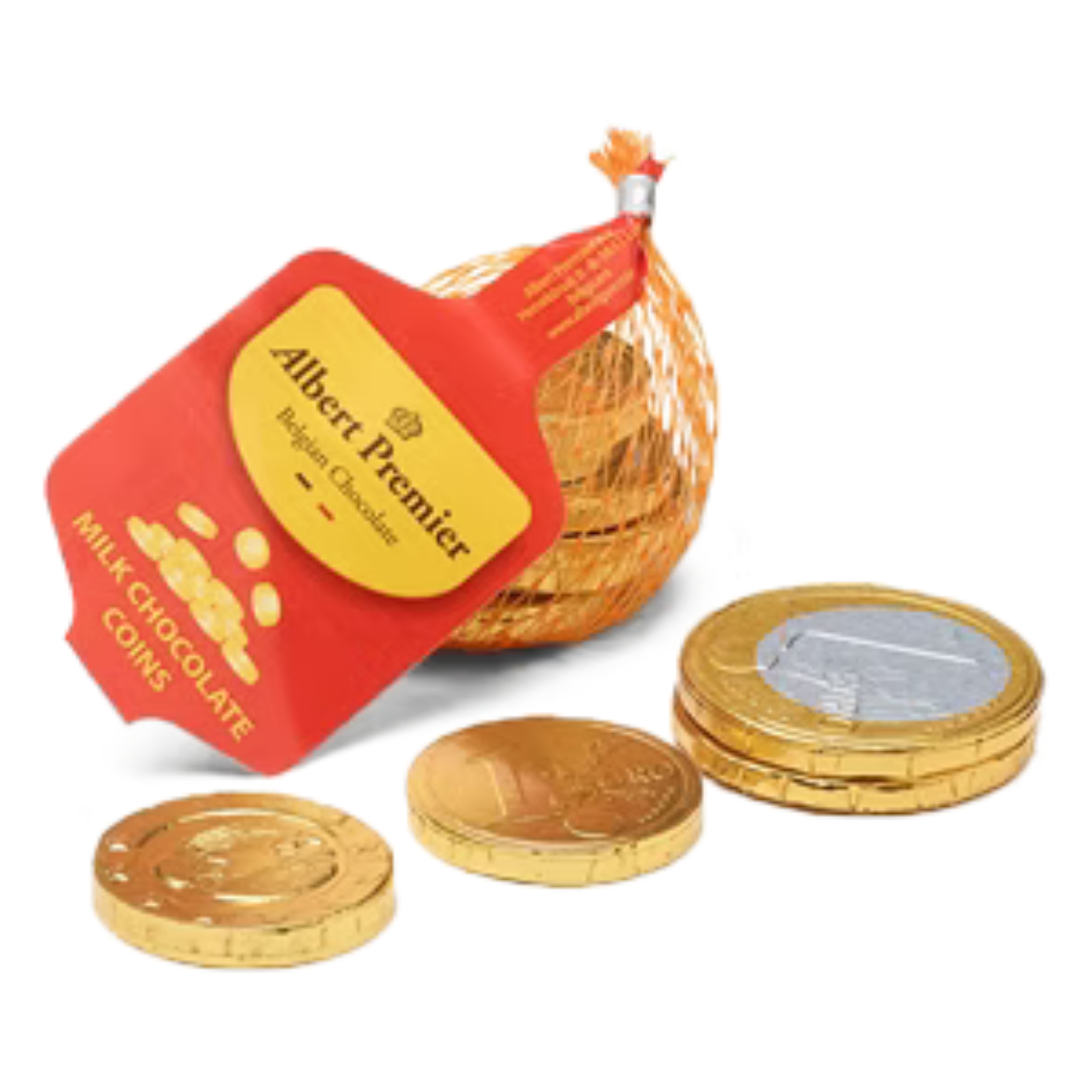 Albert Premier Belgiam Chocolate Coins 24G