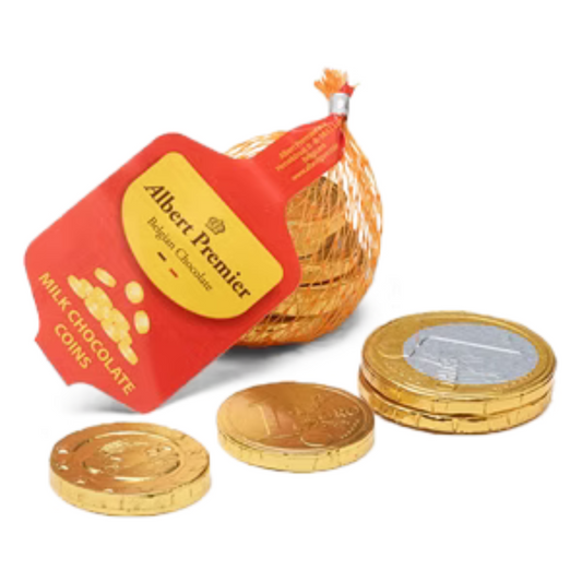 Albert Premier Belgiam Chocolate Coins 24G