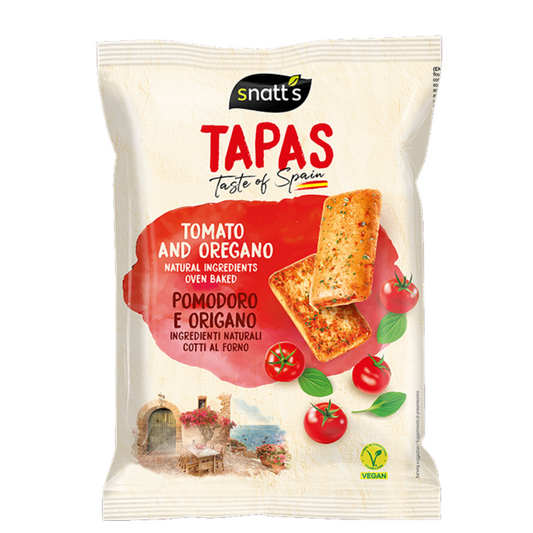 Snatt's Tapas - Tomato & Oregano 120G