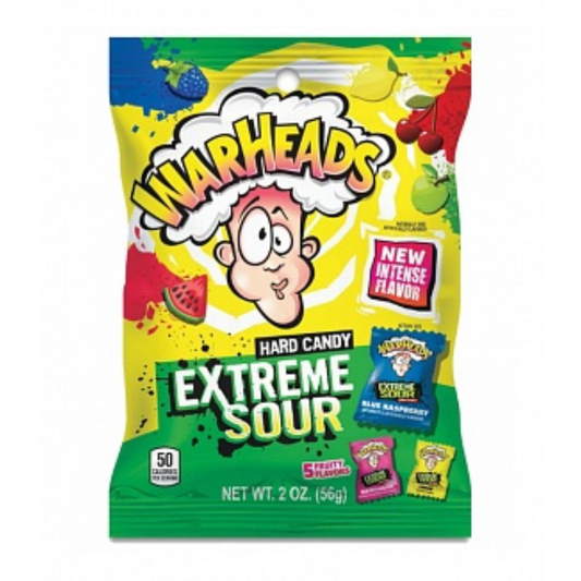 Warheads Extreme Sour Hard Candy (56g)
