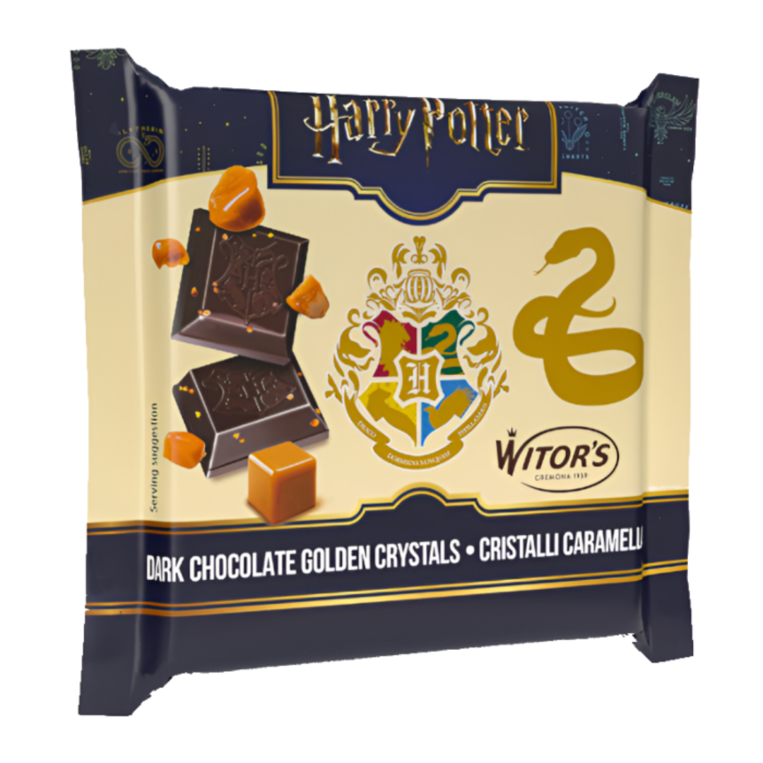 Harry Potter Dark Chocolate Tablets with Caramel Crystals 40g
